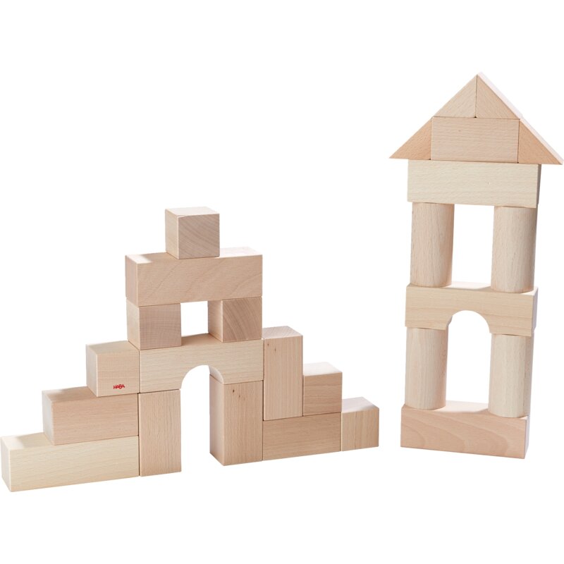 Bausteine aus Holz - Kinderspielzeug
