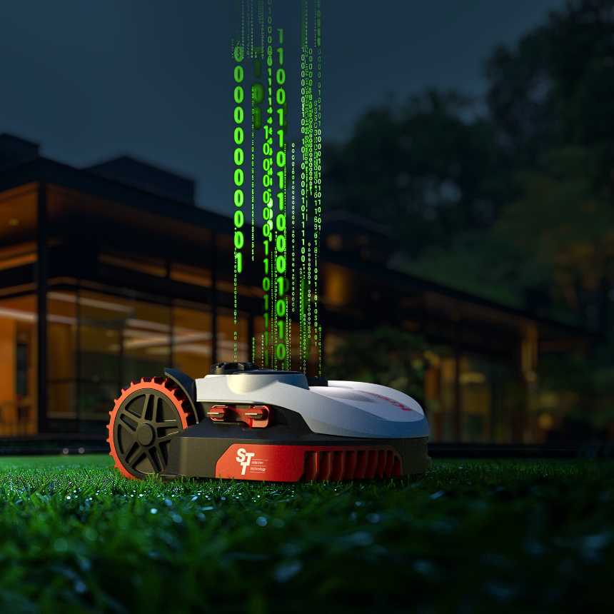 Kress Mission Nano KR101E – Kabelgebundener Mähroboter für bis zu 1.000 m²