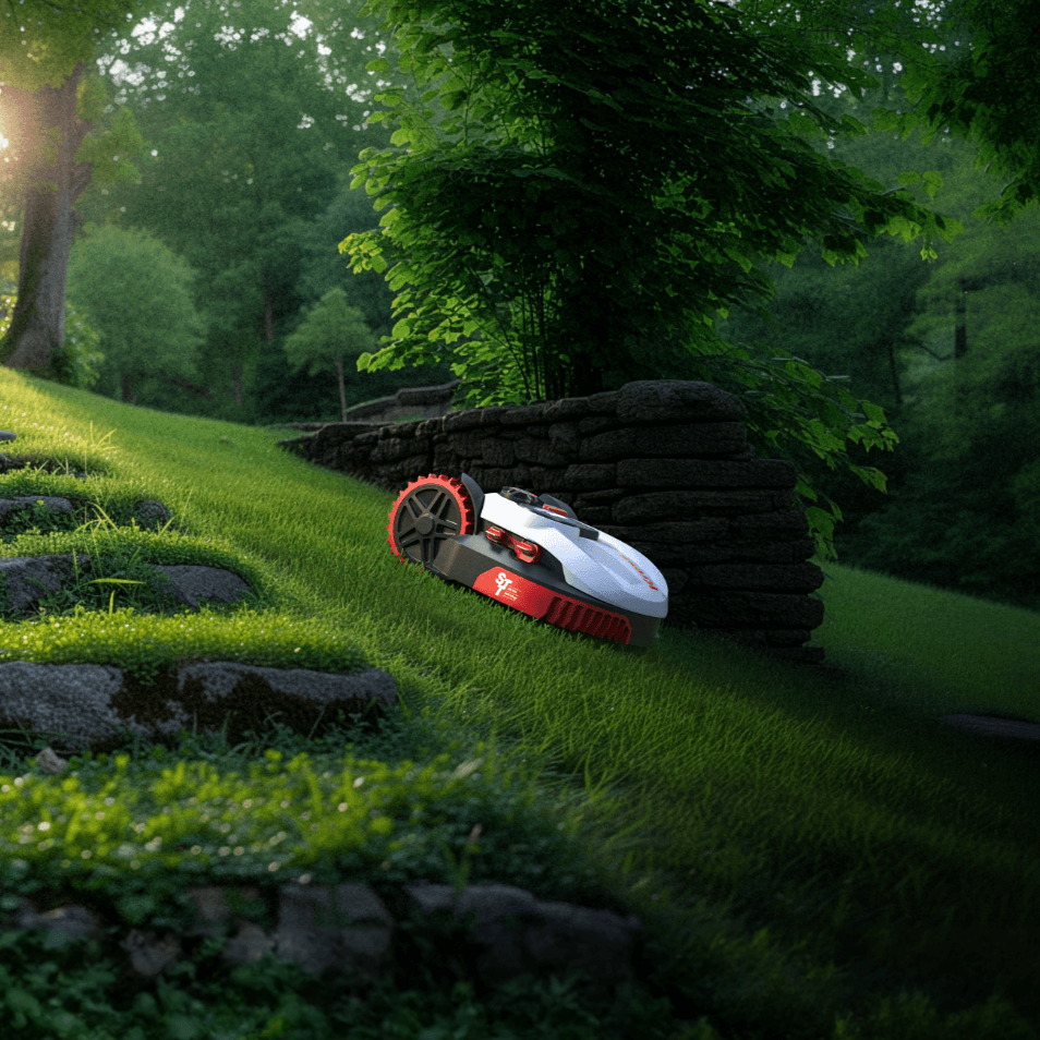 Kress Mission Nano KR101E – Kabelgebundener Mähroboter für bis zu 1.000 m²