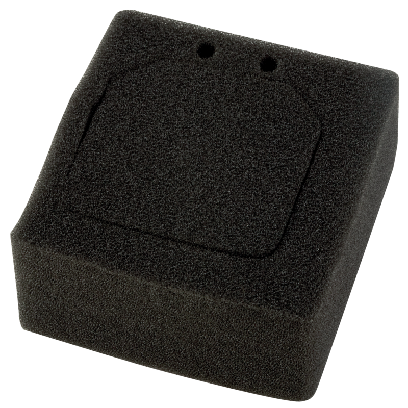 AL‑KO Luftfilter 411420 – Rückseite mit Luftdurchlassöffnung und Bohrungen