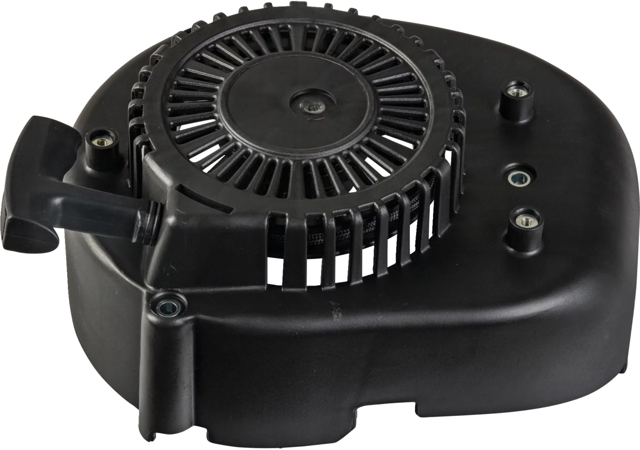 AL‑KO Starter komplett 411834 – schwarzer Rücklaufstarter mit Zuggriff für Benzinmotoren, 1 Stück