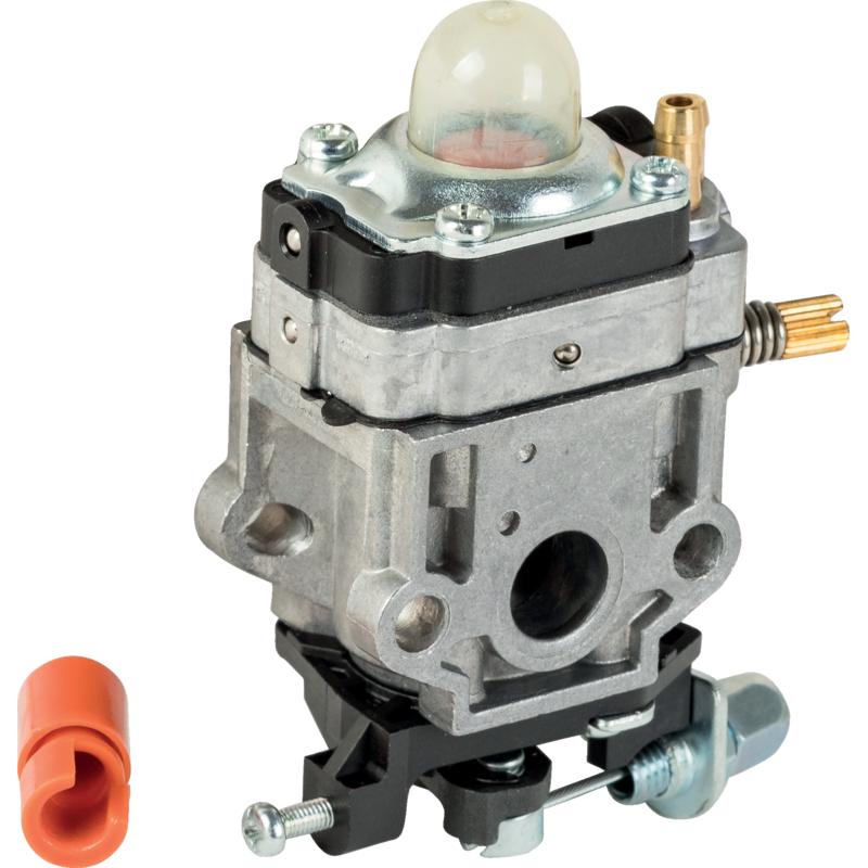 AL‑KO Vergaser 411512 – Rückseite mit Anschlüssen und Gehäuseeinlass