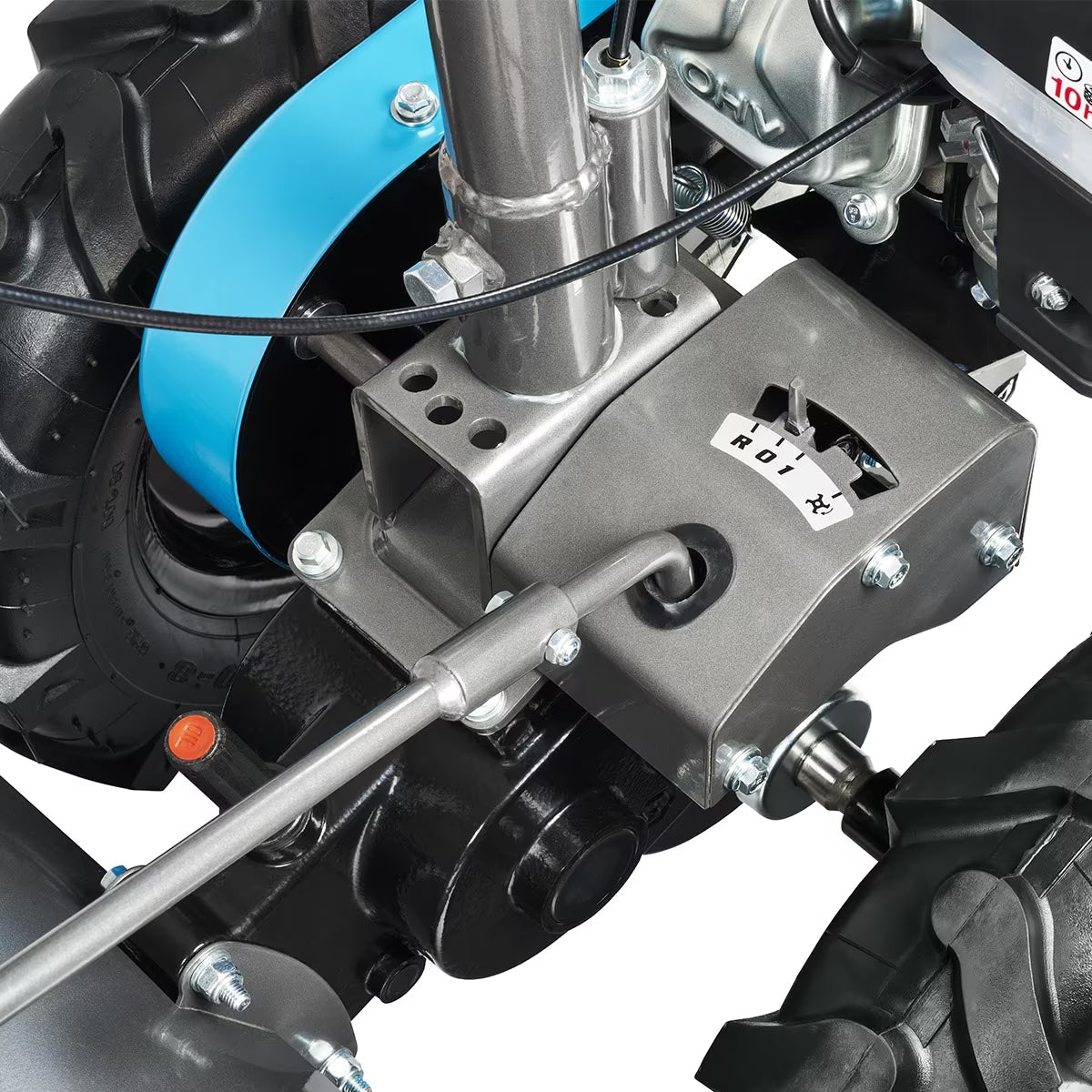 Bertolini 350 Einachsschlepper Komplett-Kit – inkl. Räder & 50 cm Fräse