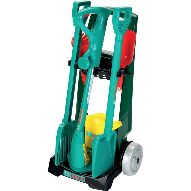 BOSCH Gartenwagen Spielzeug – 7-teiliges Set für kleine Gärtner