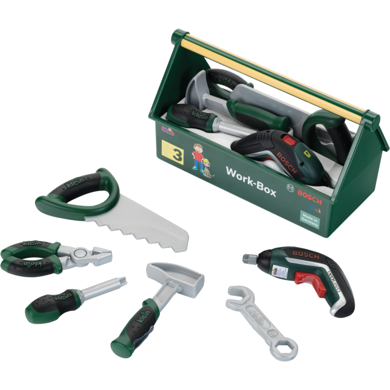 Werkzeugbox BOSCH Spielzeug – 7-teiliges Zubehör