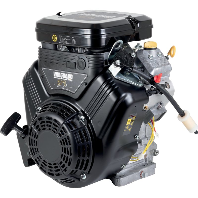 Briggs & Stratton Vanguard Motor 21 HP – 2‑Zylinder mit 627 cm³, konischer Kurbelwelle & Handstart