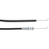 AL-KO throttle cable – original spare part (405127 / 405126)