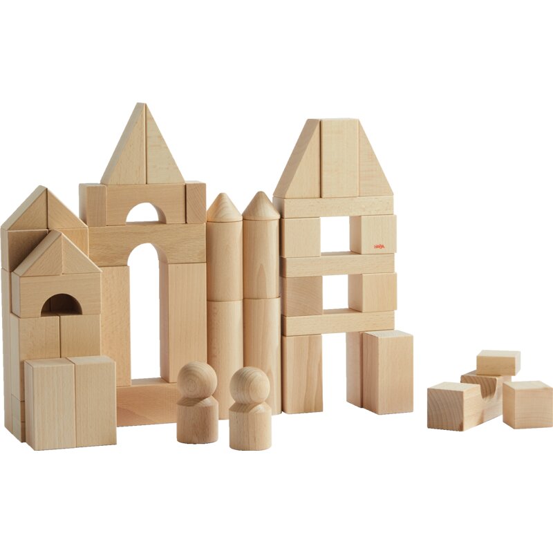 Bausteine Basis natur Grundpackung mittel Spielzeug