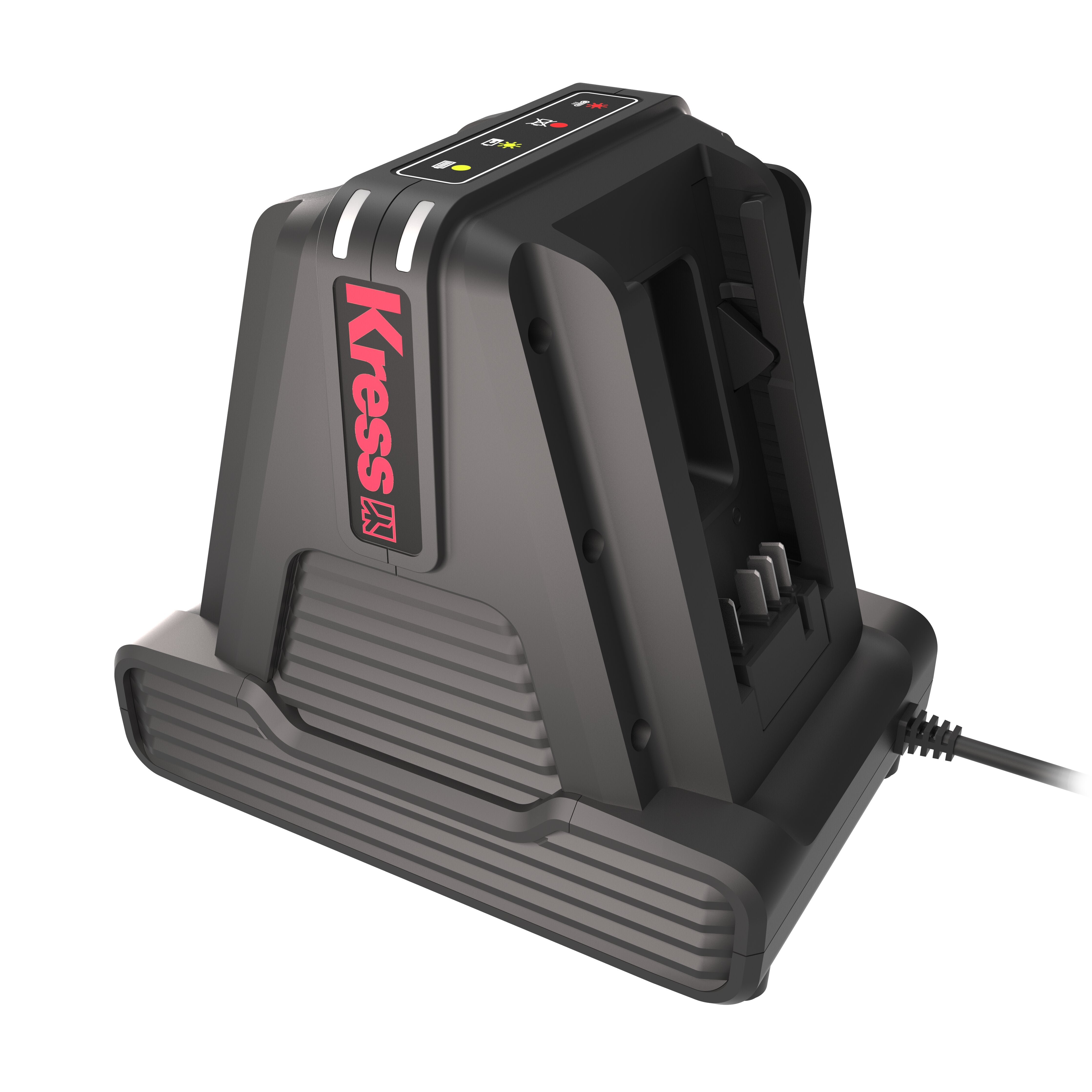 Kress Akku Schneefräse SET (inkl. 4x Akkus und Ladegerät) 61 cm 2-stufige selbstfahrende - KG470.9