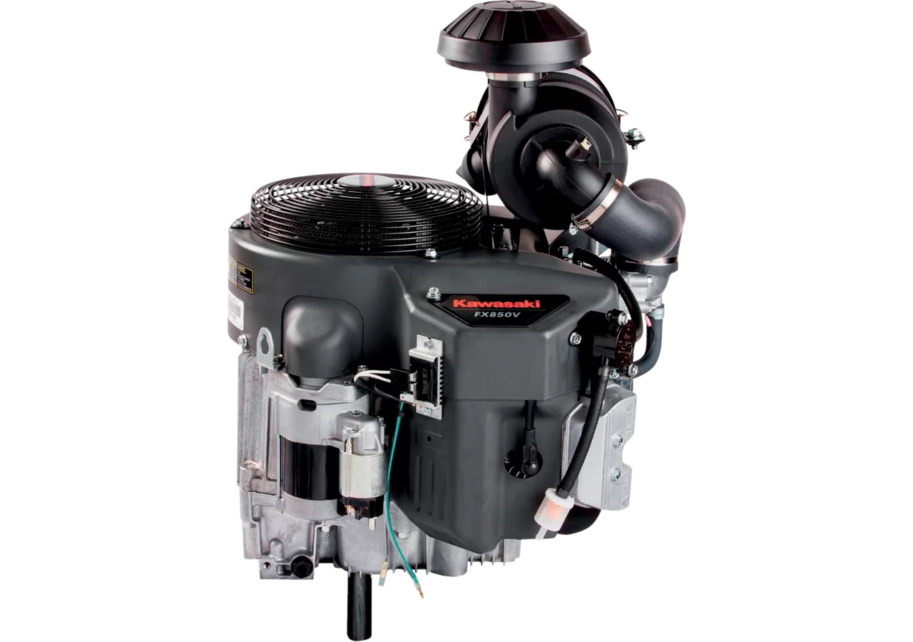 Kawasaki FX850V-AS00 – 26,6 PS Profi-Motor mit vertikaler Kurbelwelle und Aktivkohlefilter