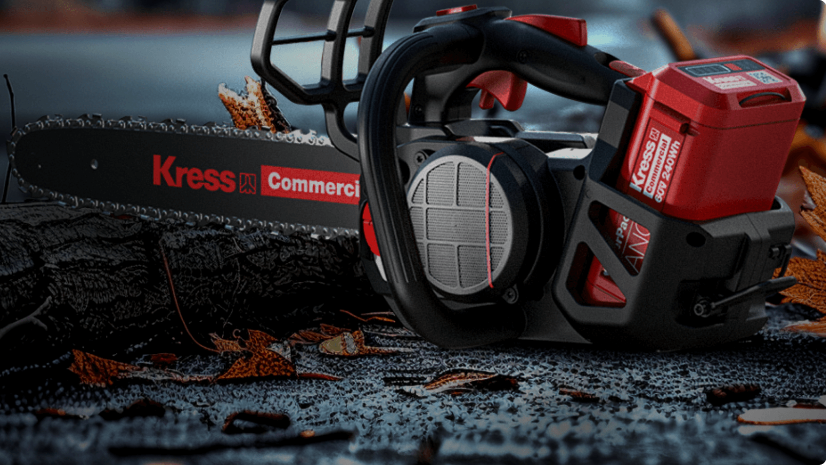 Kress Commercial 60 V 35 cm Baumpflege-Kettensäge KC320.9 - nur Gerät ohne Akku