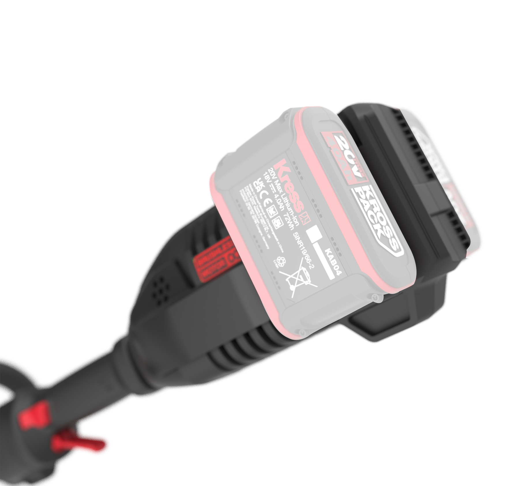 Kress Akku-Multi Tool inkl. 38cm Trimmer & Gras Trimmer 40V - SET (inkl. Akkus + Doppelladegerät) KG155E