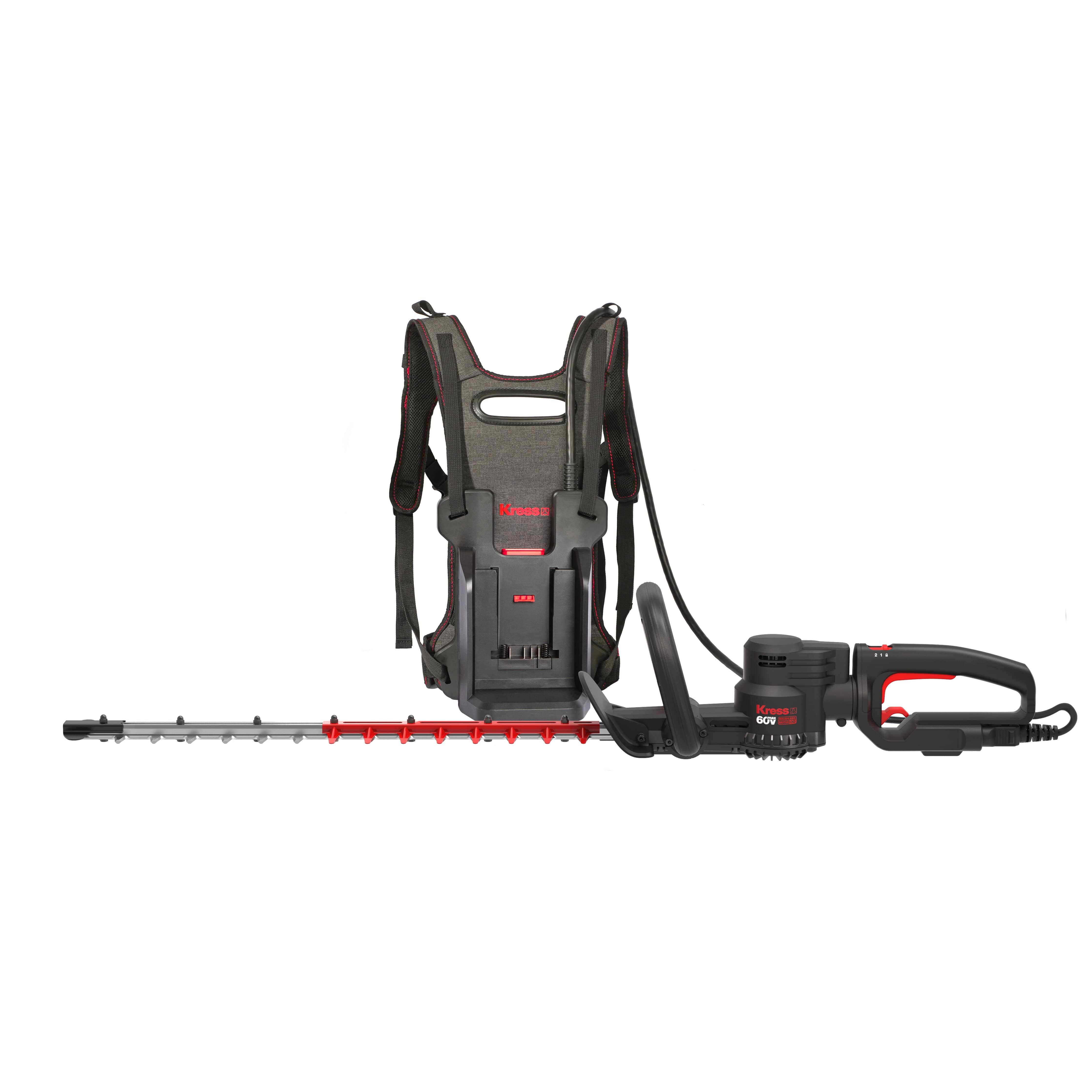 Kress Akku-Heckenschere 67cm 60V - SET (inkl. Akku + Ladegerät) - KG260E