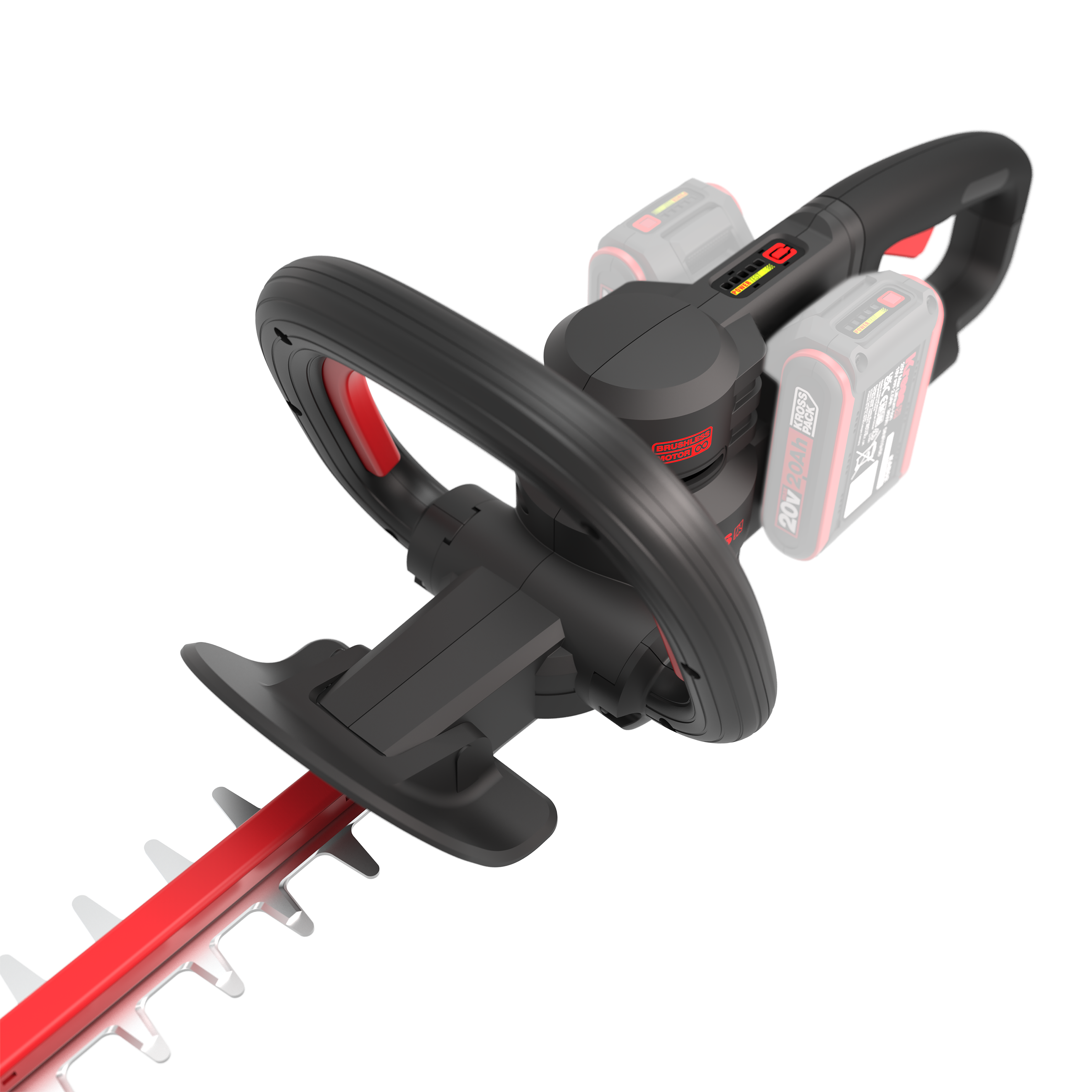 Kress Akku Heckenschere SET (inkl. 4x Akkus und Ladegerät) 63 cm - KG285