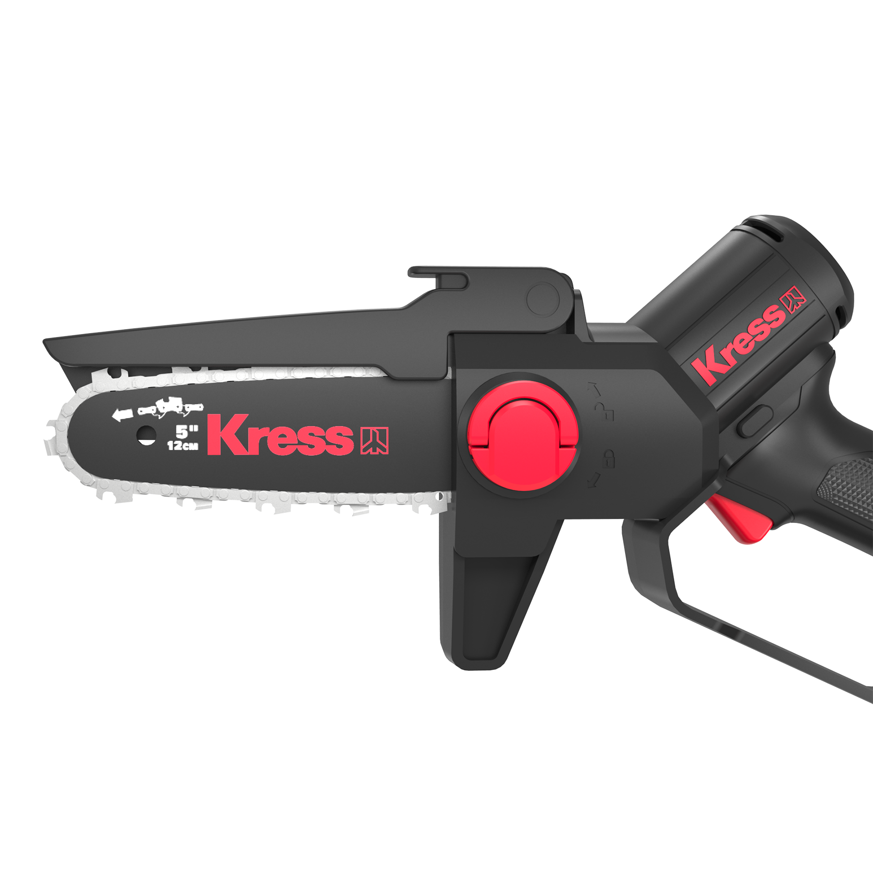 Kress Akku Einhand-Kettensäge SET (inkl. 2x Akkus und Ladegerät) - KG343E.9