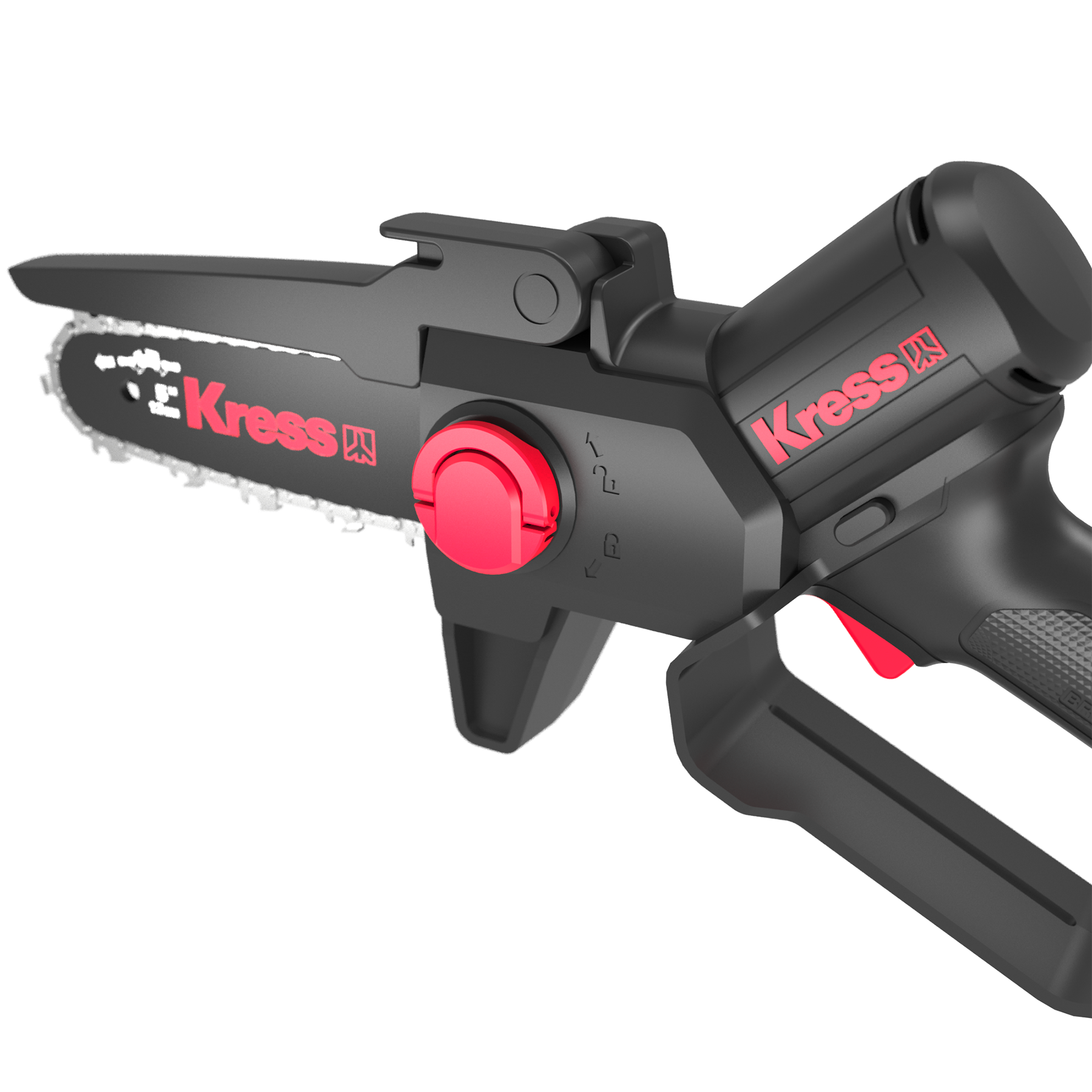 Kress Akku Einhand-Kettensäge SET (inkl. 2x Akkus und Ladegerät) - KG343E.9