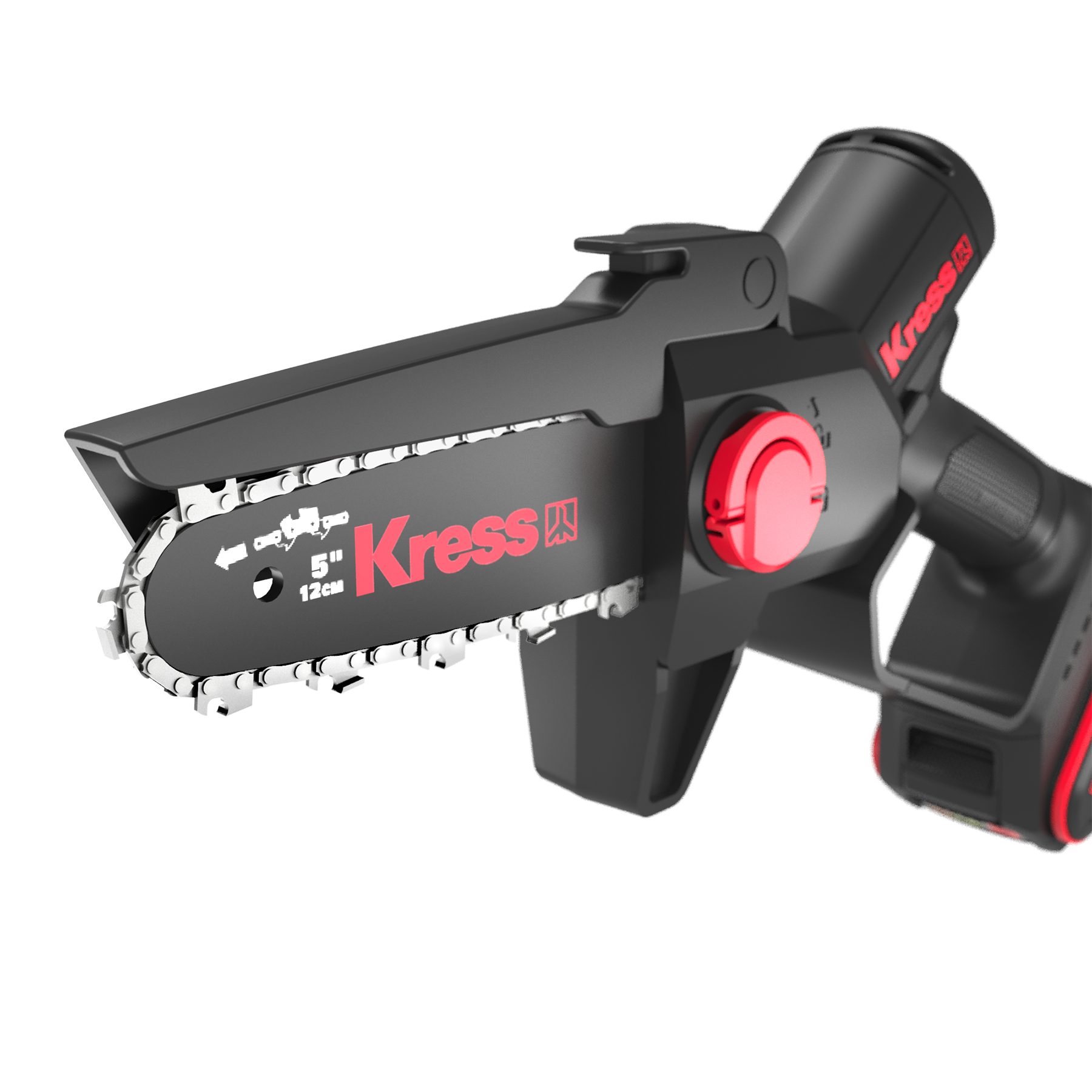 Kress Akku Einhand-Kettensäge SET (inkl. 2x Akkus und Ladegerät) - KG343E.9