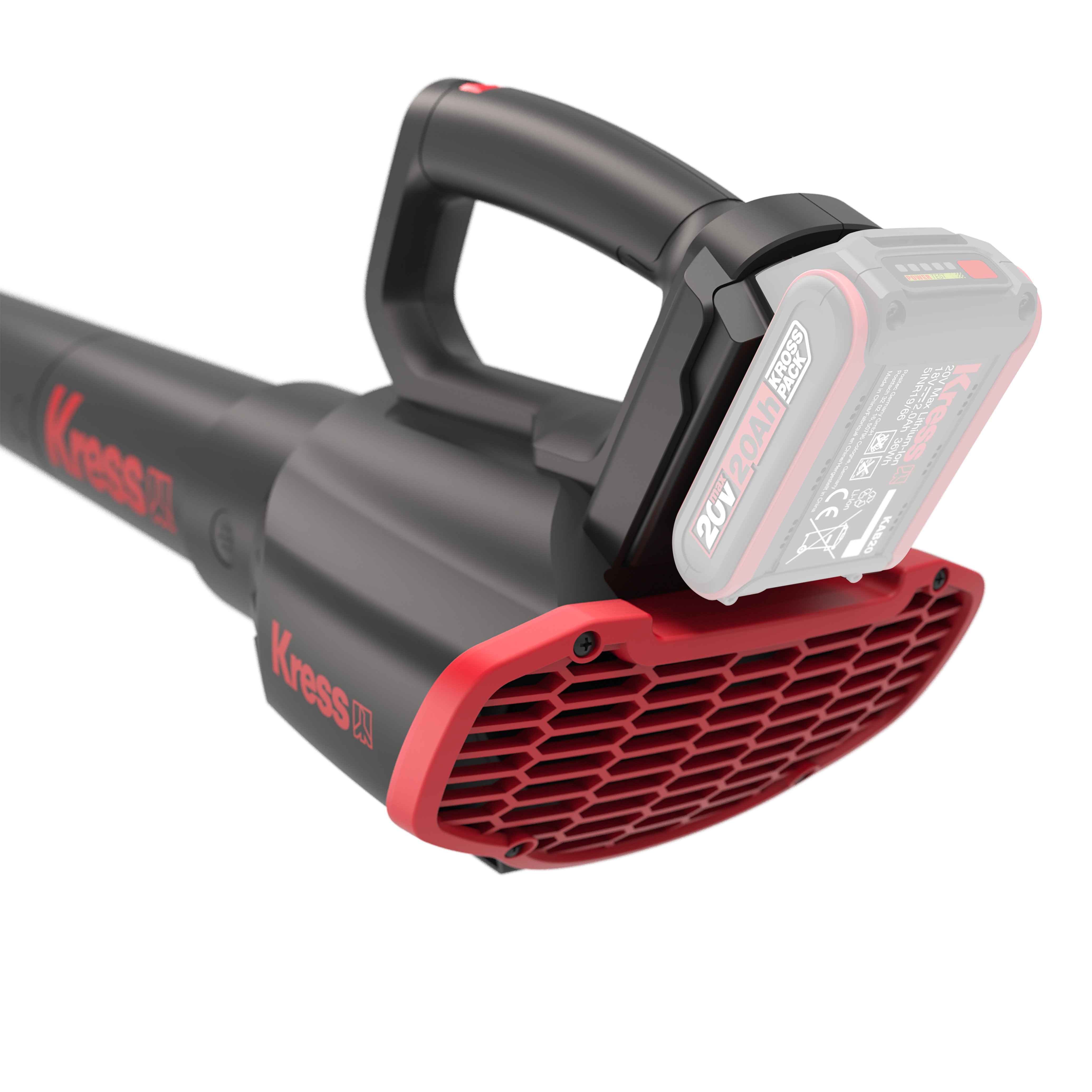 Kress Akku-Laubbläser 20V - SET (inkl. Akku + Ladegerät) KG541E