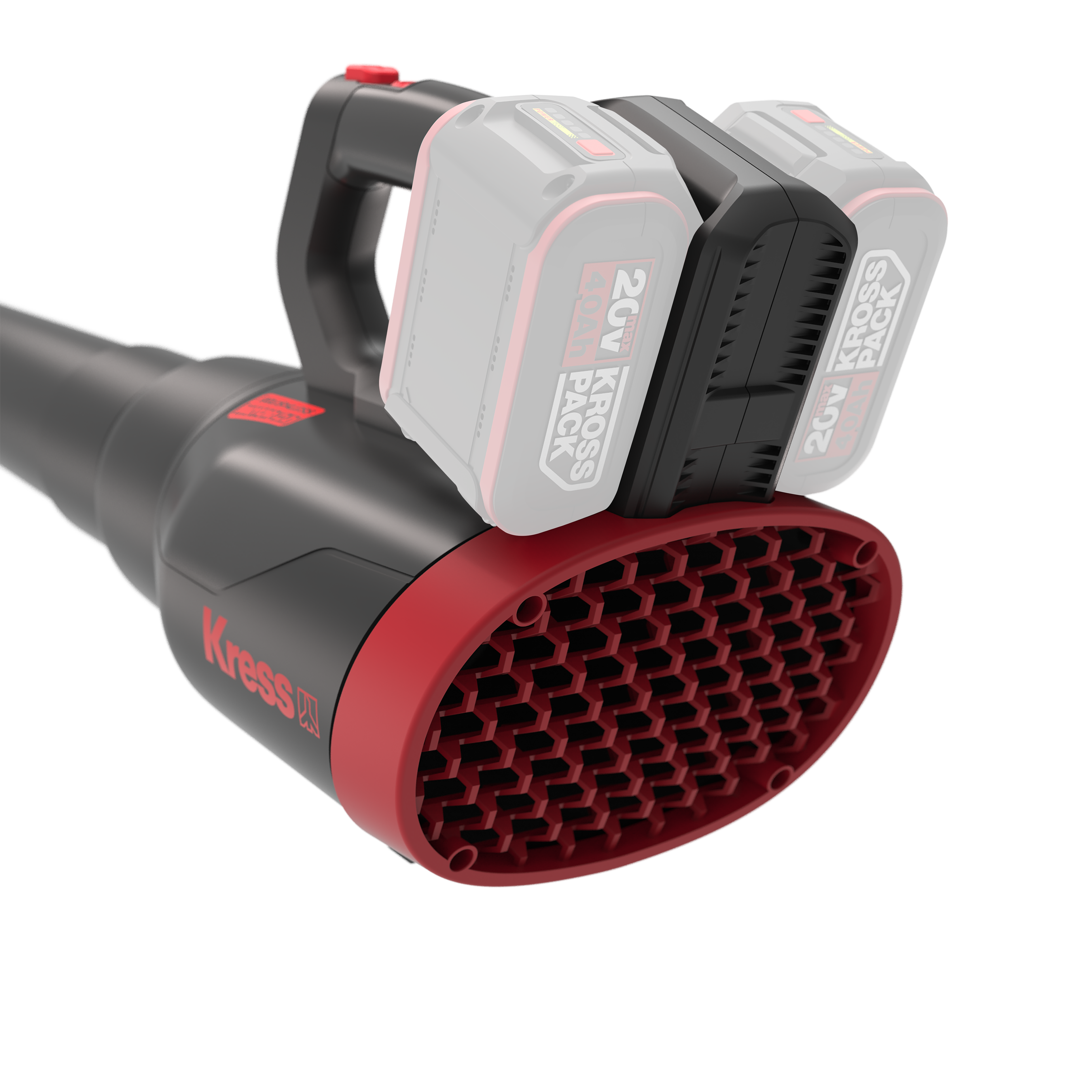 Kress Akku Laubbläser SET (inkl. 4x Akkus und Ladegerät) - KG584.9