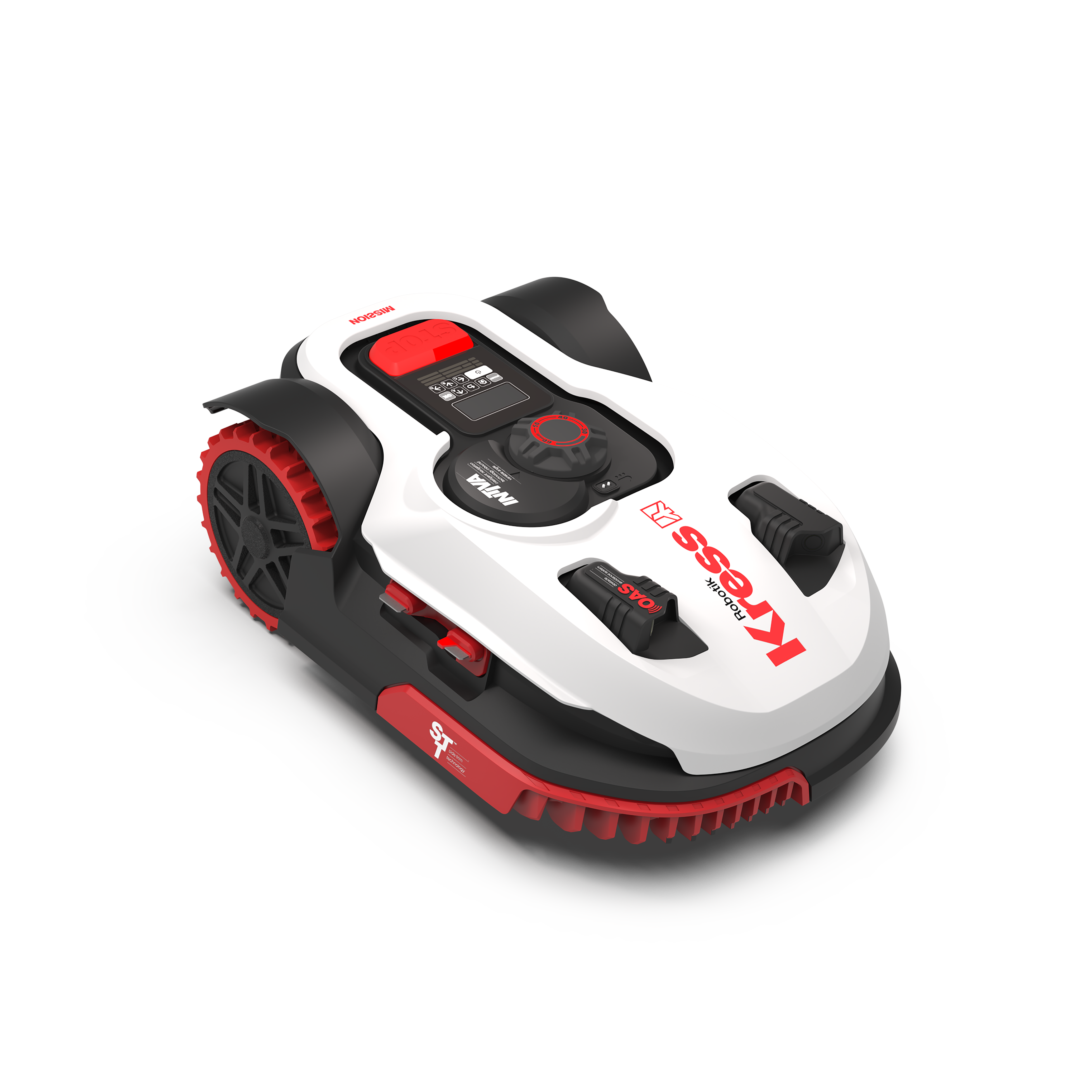 Kress Mission KR121E – Kabelgebundener Mähroboter mit OAS für bis zu 1.500 m²