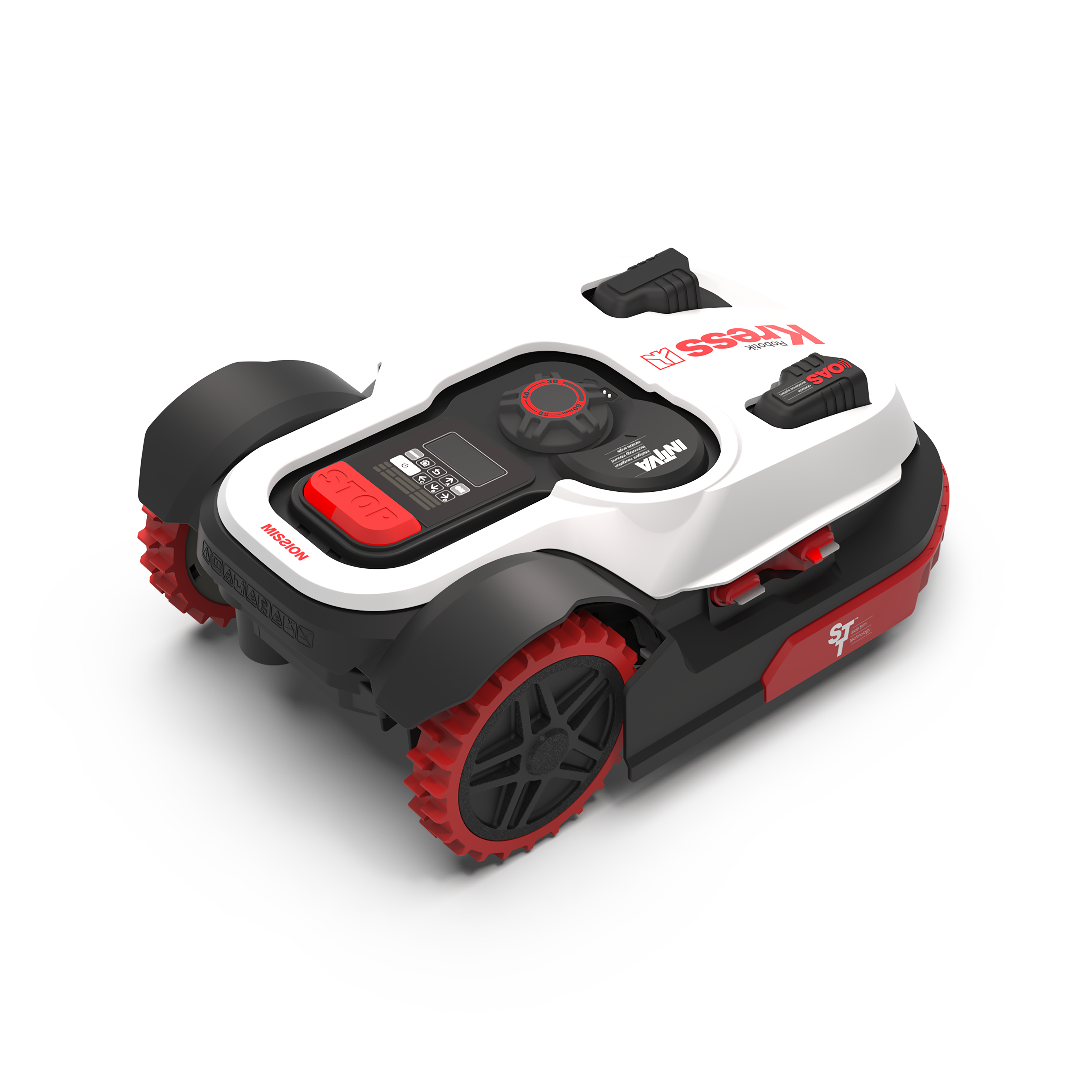 Kress Mission KR121E – Kabelgebundener Mähroboter mit OAS für bis zu 1.500 m²