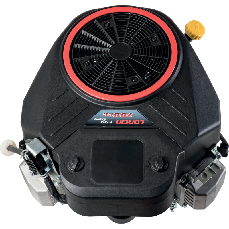 Loncin gasoline engine LC2P77F-E5, 16 KW KW 25.4 mm x 80 mm