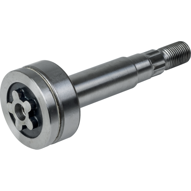 Messerwelle 125 mm mit 5-Stern Aufnahme Ersatz für Husqvarna 532137553 passend zu Messerspindel 00434700