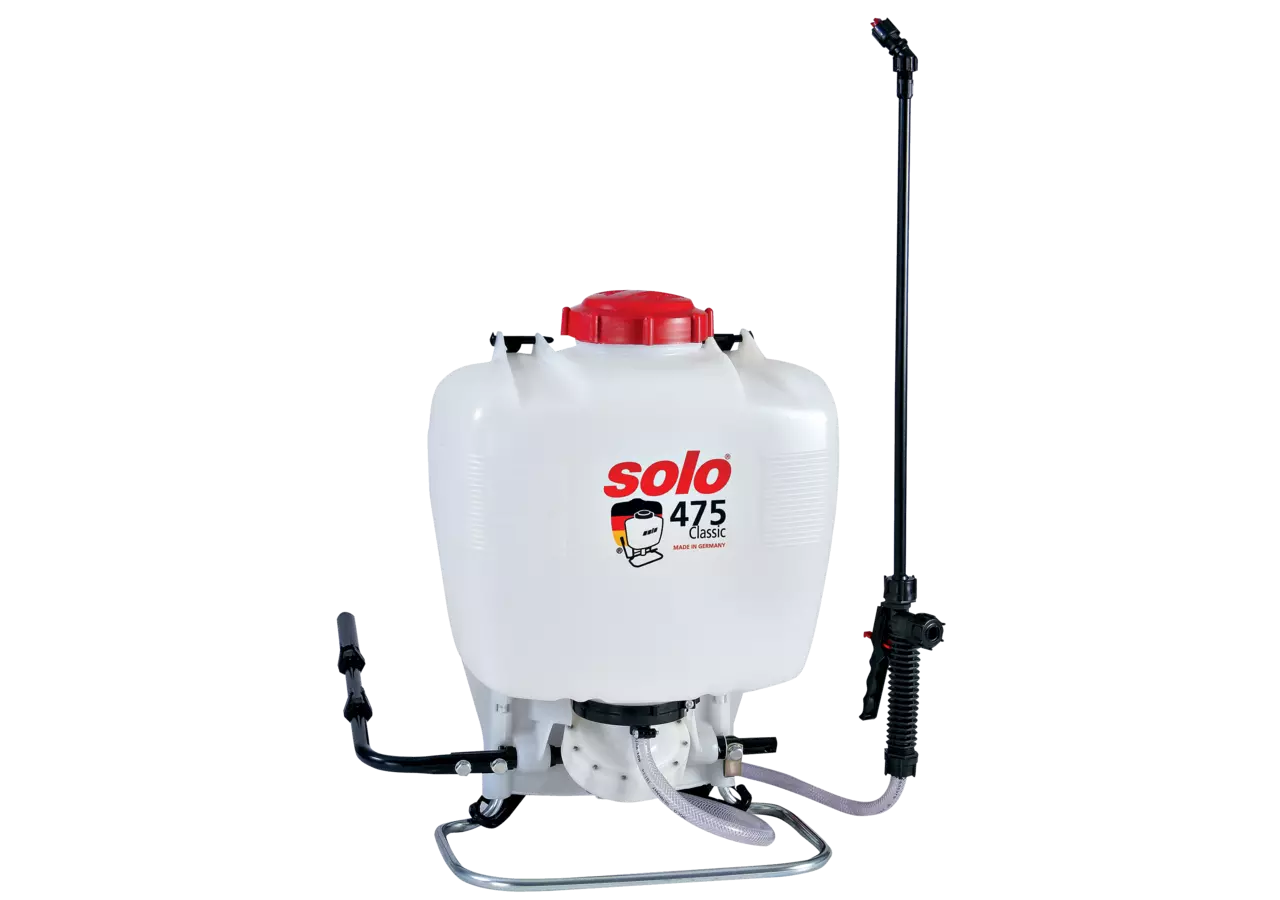 Solo Rückenspritze 475 Comfort 15 L mit verstellbarer Düse und gepolstertem Tragesystem