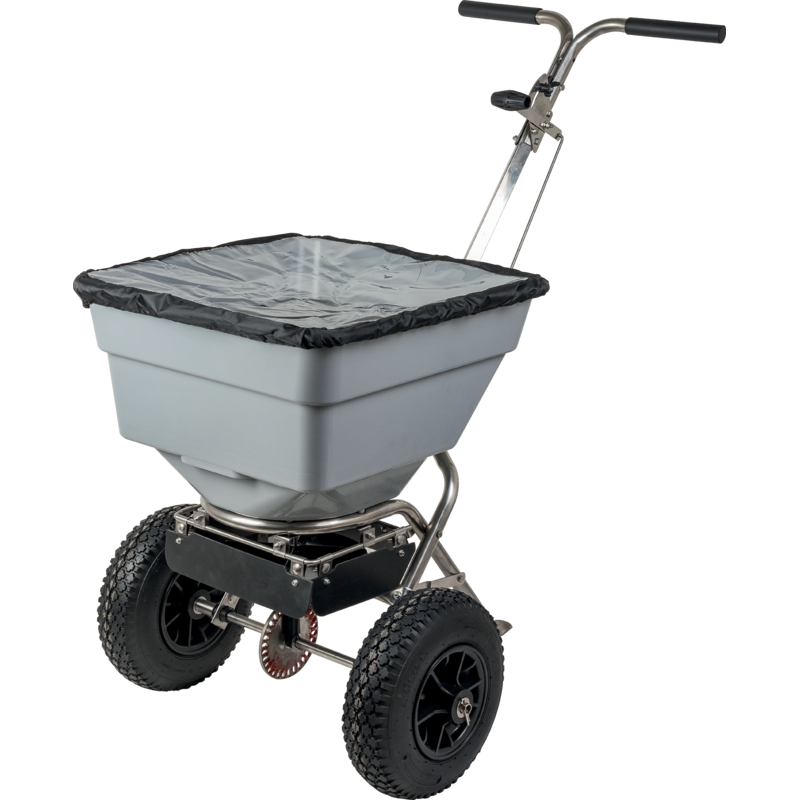 ERGO-PRO WINTER Streuwagen handbetrieben für Streusalz mit 45 kg Nutzlast und 1,2–3,65 m Arbeitsbreite