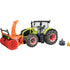 Tractor Claas Axion 950 with snow chains and snow blower toy