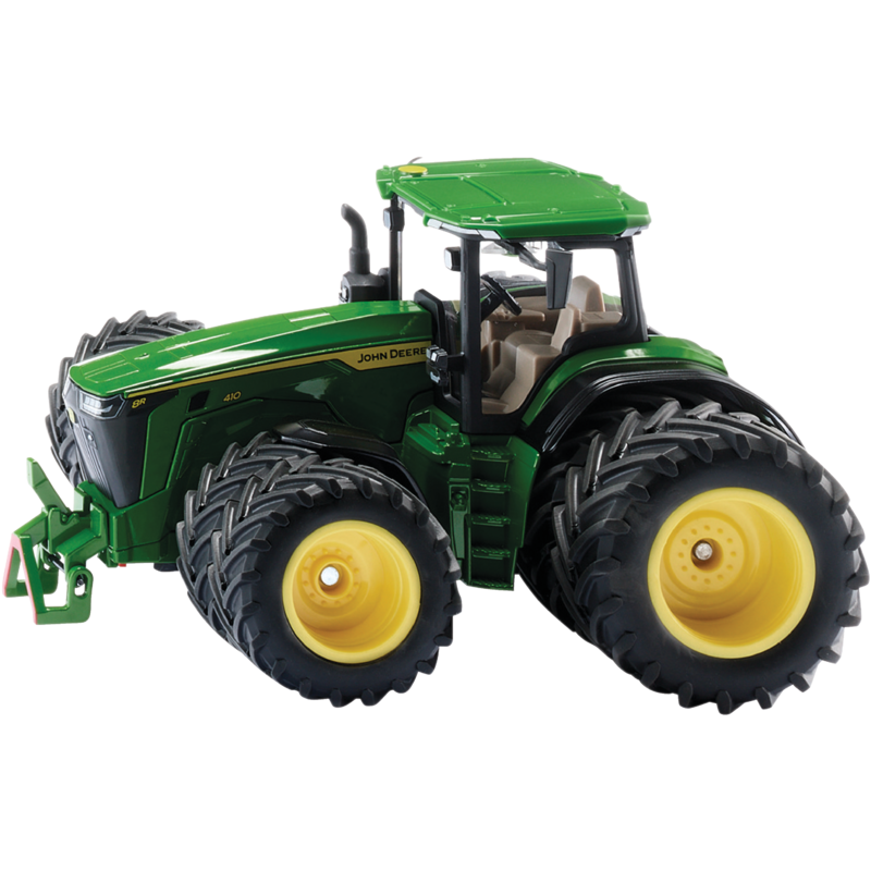 Tractor John Deere 8R 410 with double wheels toy