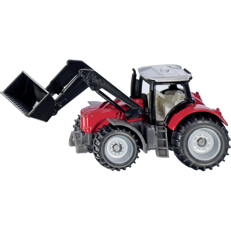 Massey Ferguson tractor with front loader toy