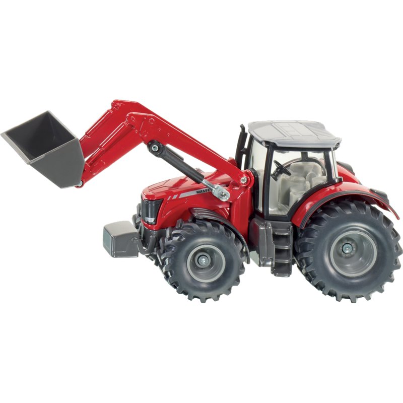 Massey Ferguson tractor with front loader toy
