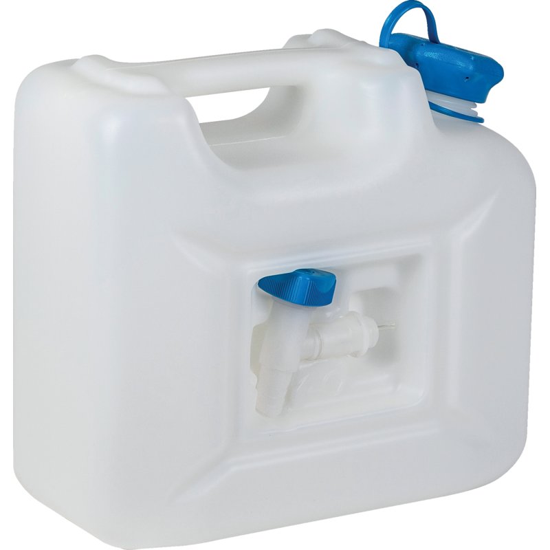 Wasserkanister Profi – 12 L stabiler Kunststoffkanister mit Tragegriff