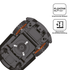 Sunseeker Elite X3 PLUS – Wireless robotic lawnmower with GPS, camera & app control for up to 1,200 m²