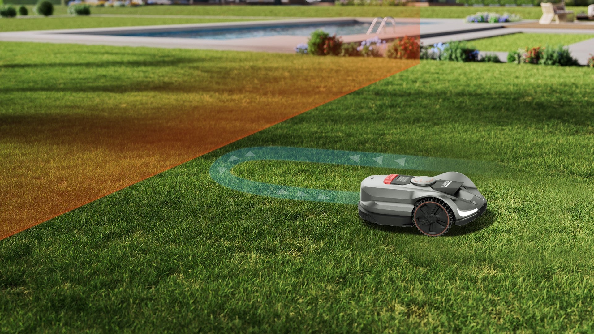 Sunseeker Elite X7 PLUS – Wireless all-wheel drive robotic lawnmower for gardens up to 6,000 m²