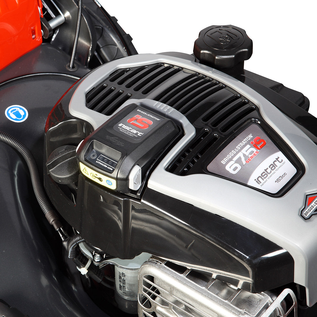 efco Benzin Rasenmäher mit Selbstantrieb + E-Starter LR 48 TBXE Allroad Plus 4 E5