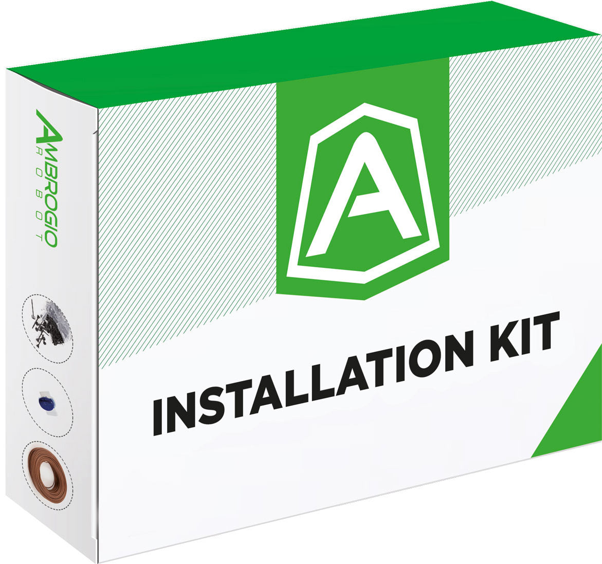 Ambrogio installation kit M 150 m ⌀ 3.5 cable + 300 nails + 3 gel connectors 200A00065A