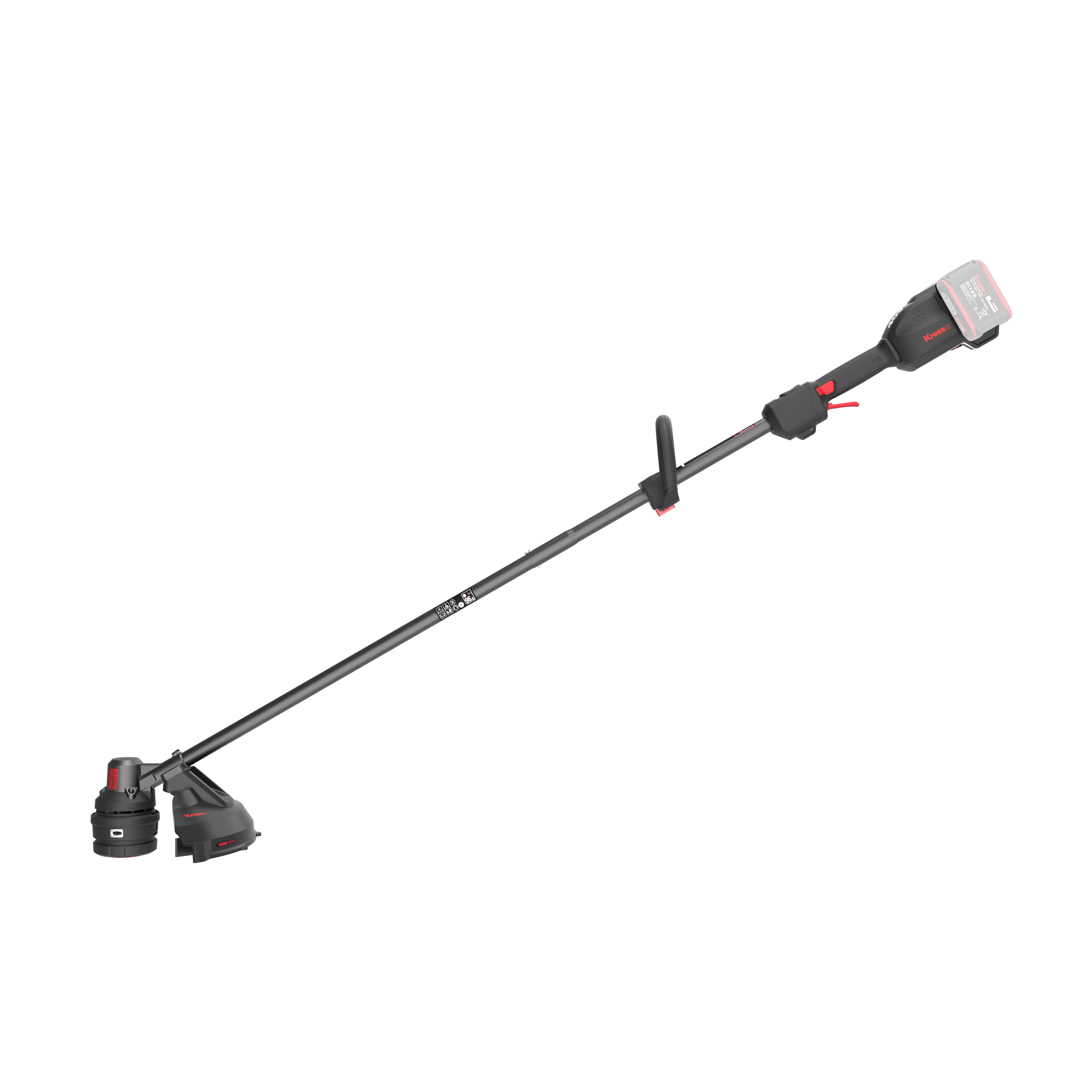 Kress Akku Rasentrimmer SET (inkl. 4x Akkus und Ladegerät) 38 cm - KG154E.9