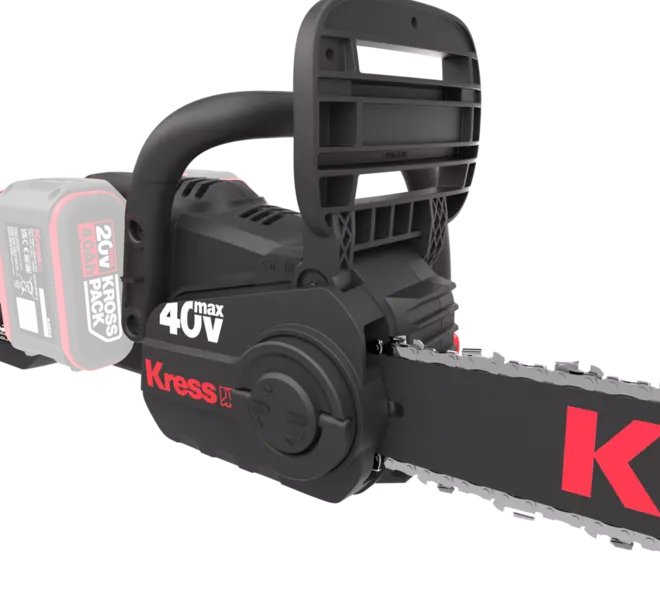 Kress Akku Kettensäge SET (inkl. 4x Akkus und Ladegerät) 40 cm - KG347E.9