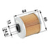 UFI Kraftstofffilter 2661800