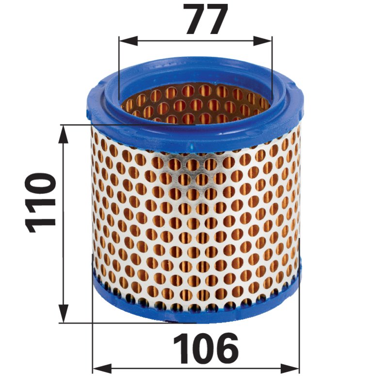 UFI Luftfilterhauptpatrone 2788500