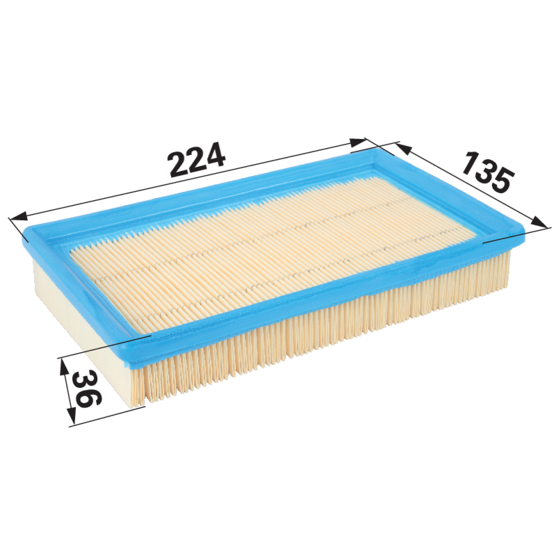 UFI Luftfilterhauptpatrone 3099700