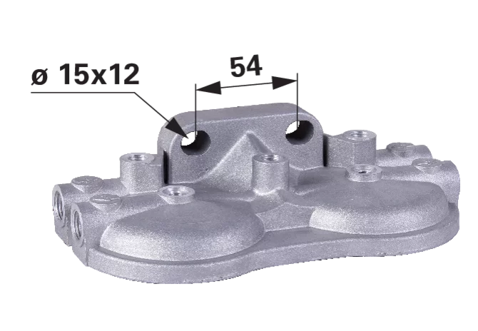 Filterkopf M14 x 1,5 mm für zwei Kraftstofffilter GartenShop24 - Hochwertige Gartengeräte