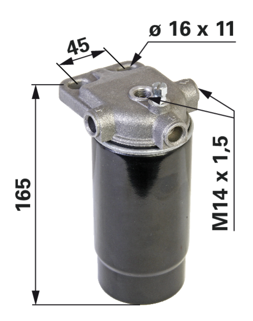 Einfachfilter anstelle von Steyr 131100080083 GartenShop24 - Hochwertige Gartengeräte