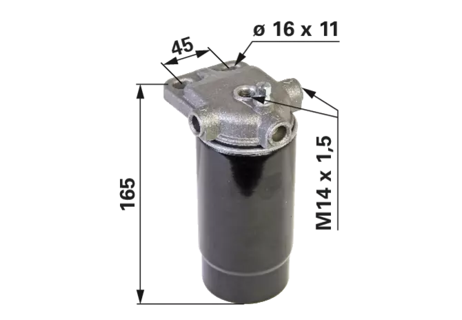 Einfachfilter anstelle von Steyr 131100080083 GartenShop24 - Hochwertige Gartengeräte