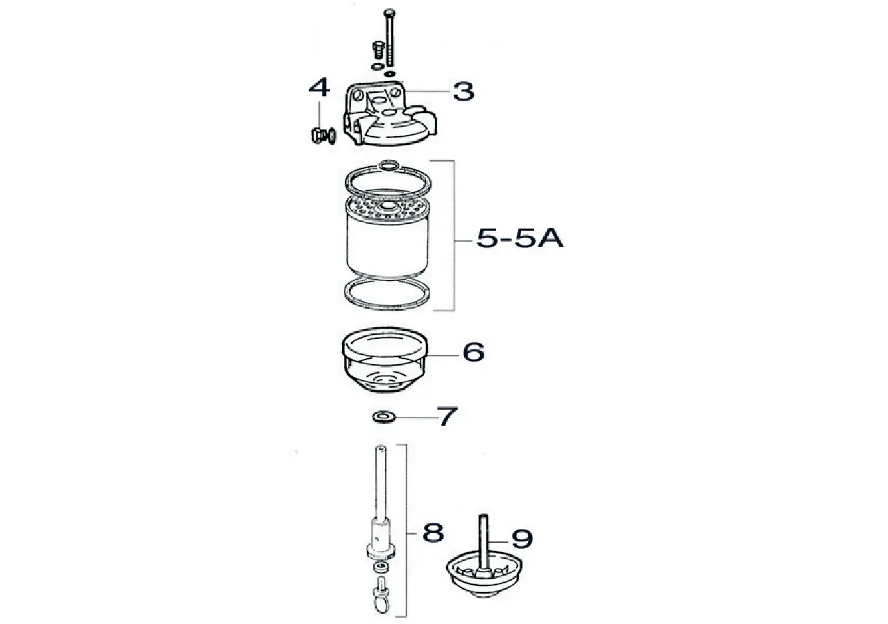 Filterkopf 1/2 Zoll 20 G für CAV Filter (Bildposition 3) GartenShop24 - Hochwertige Gartengeräte
