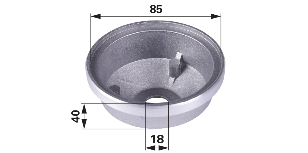 Unterteil Aluminium für CAV Filter Bildposition 6 GartenShop24 - Hochwertige Gartengeräte