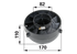 Fleetguard Vorfilter ID 76 mm AD 170 mm Fleetguard