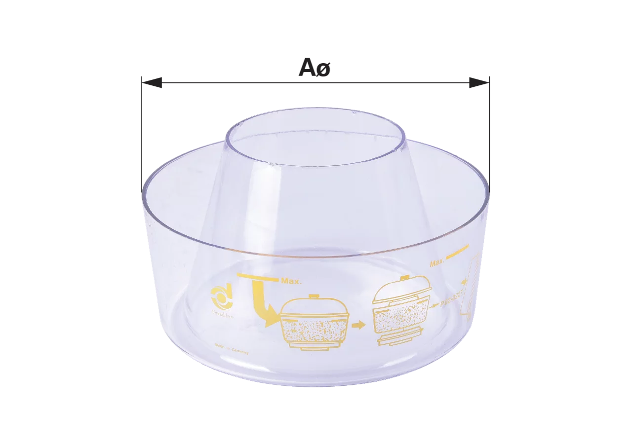 Ersatzglas für Vorfilter AD 184 mm GartenShop24 - Hochwertige Gartengeräte